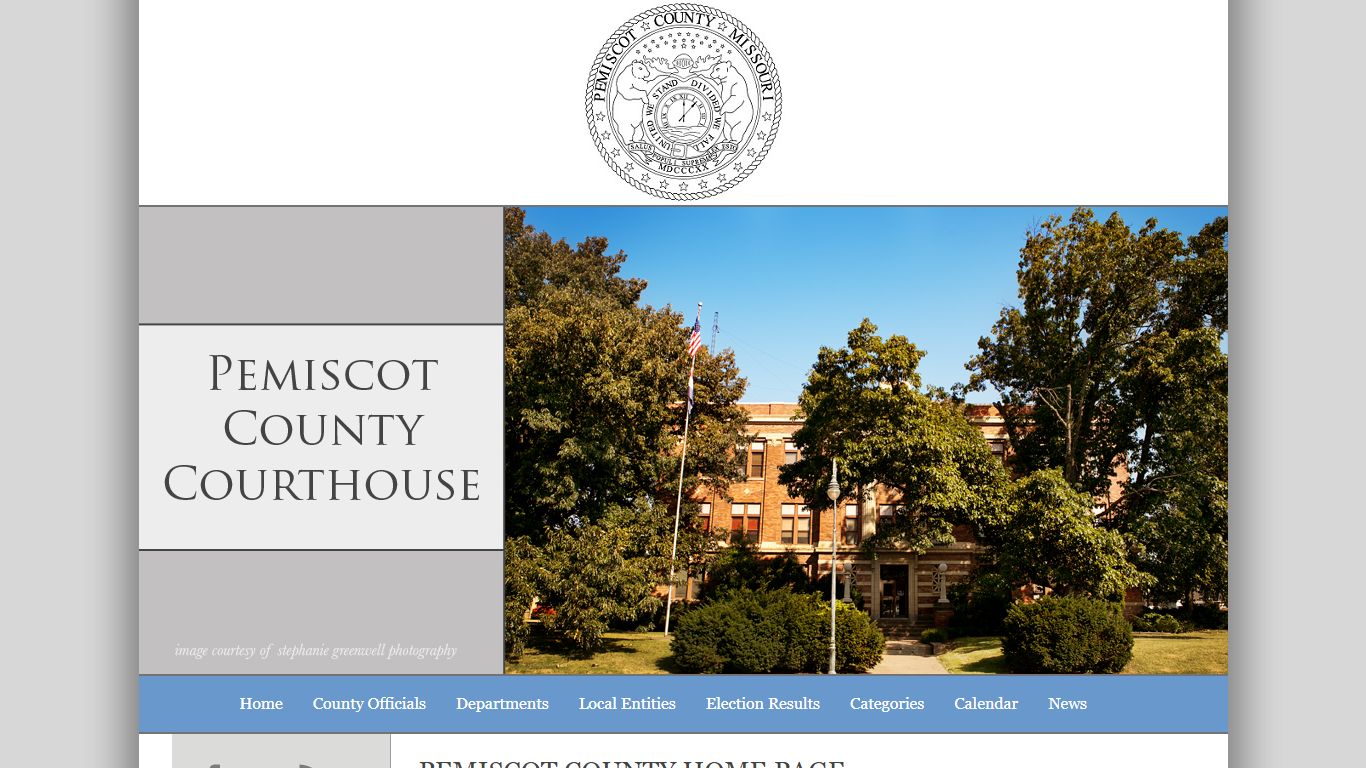 Pemiscot County Home Page » Pemiscot County